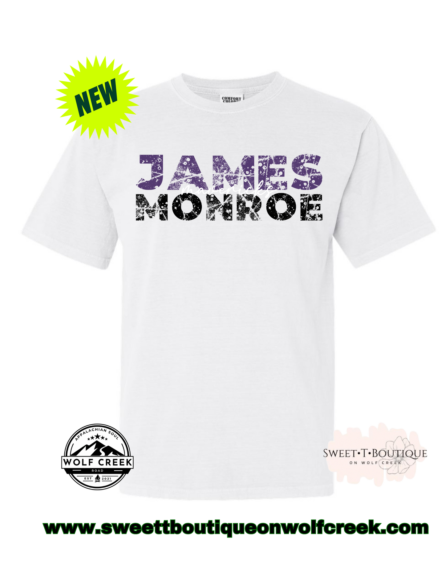 James Monroe Mavericks Chalk Writing Sweet T