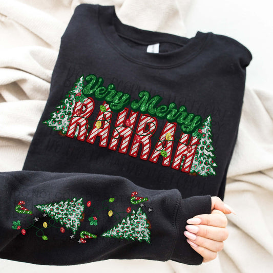 Very Merry RahRah Crewneck Sweatshirt