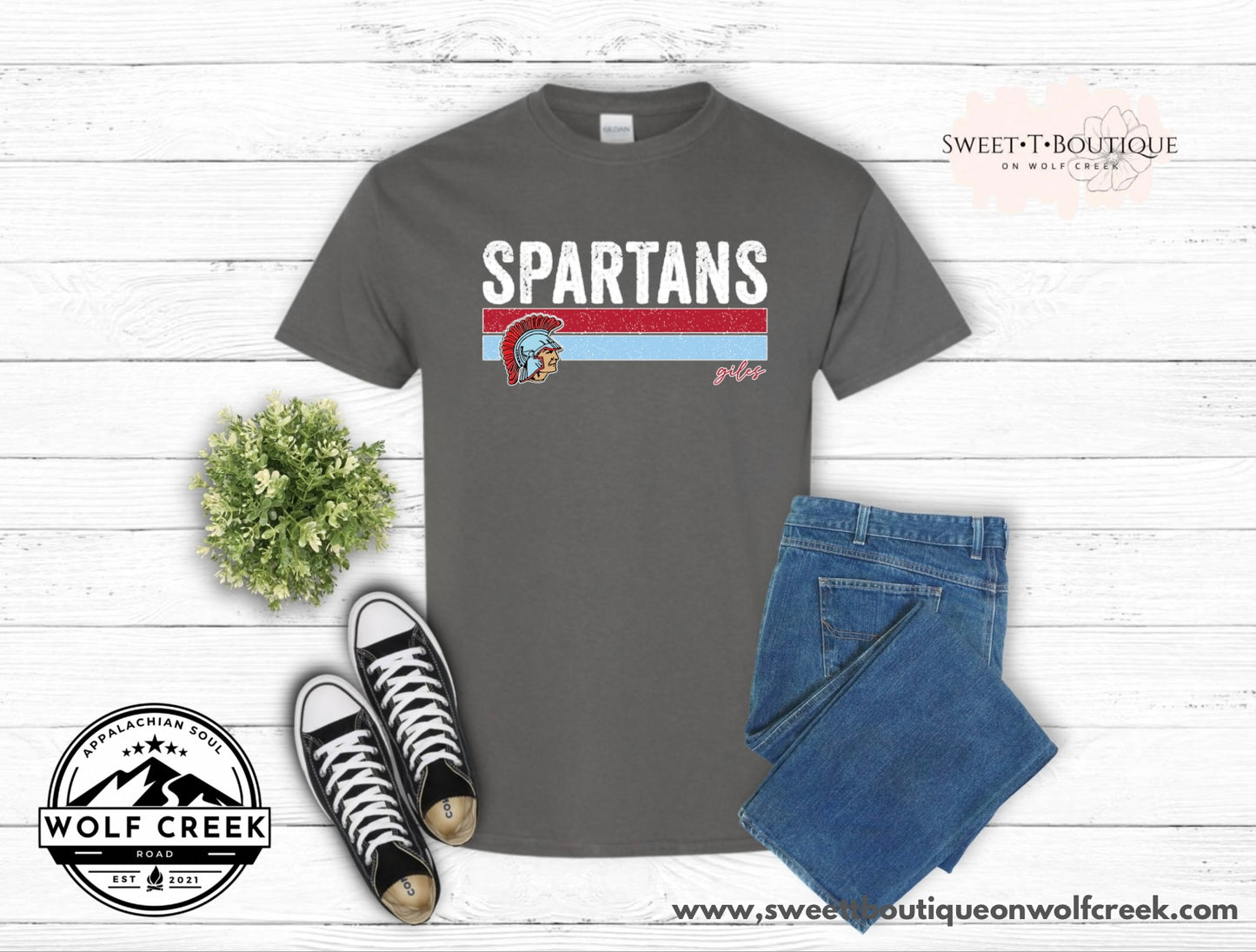 Giles Spartan Varsity Sweet T