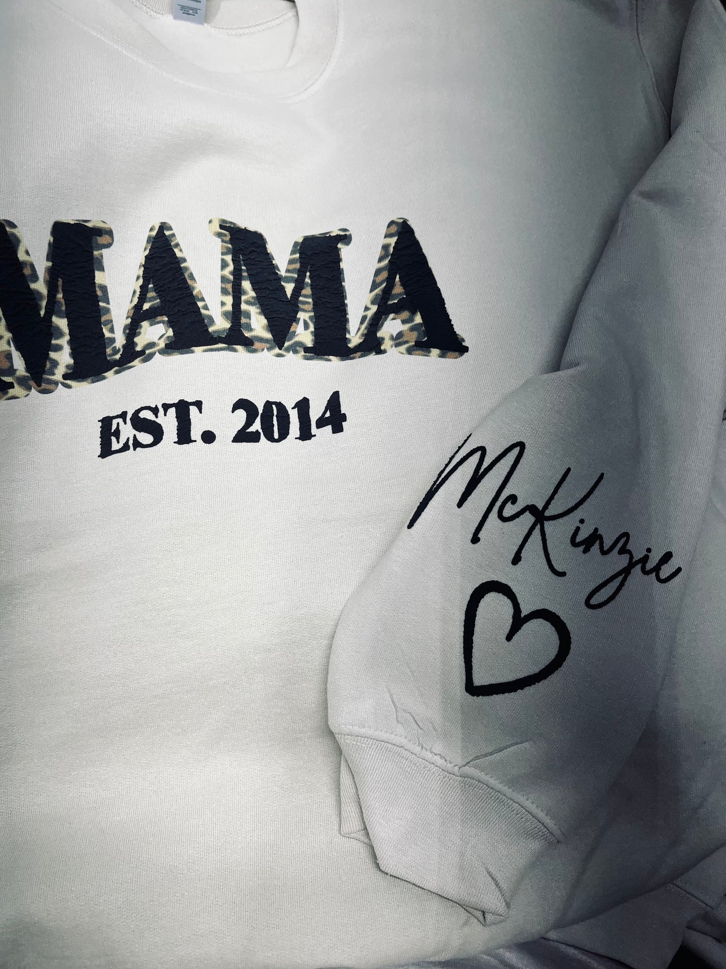 Mama Puff Personalized Crewneck Sweatshirt