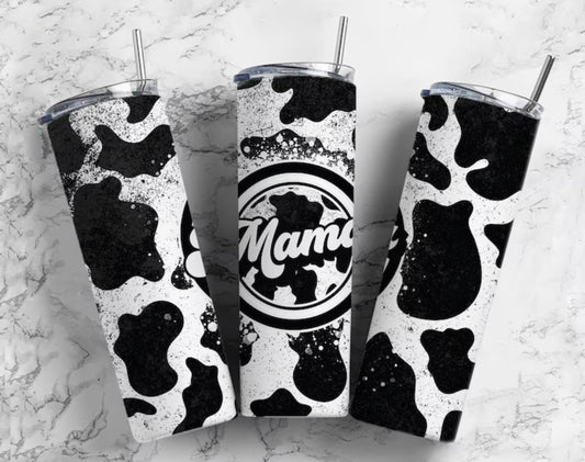 Mom Cow Print 20 OzTumbler