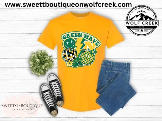 Narrows Retro School Smiley Sweet T