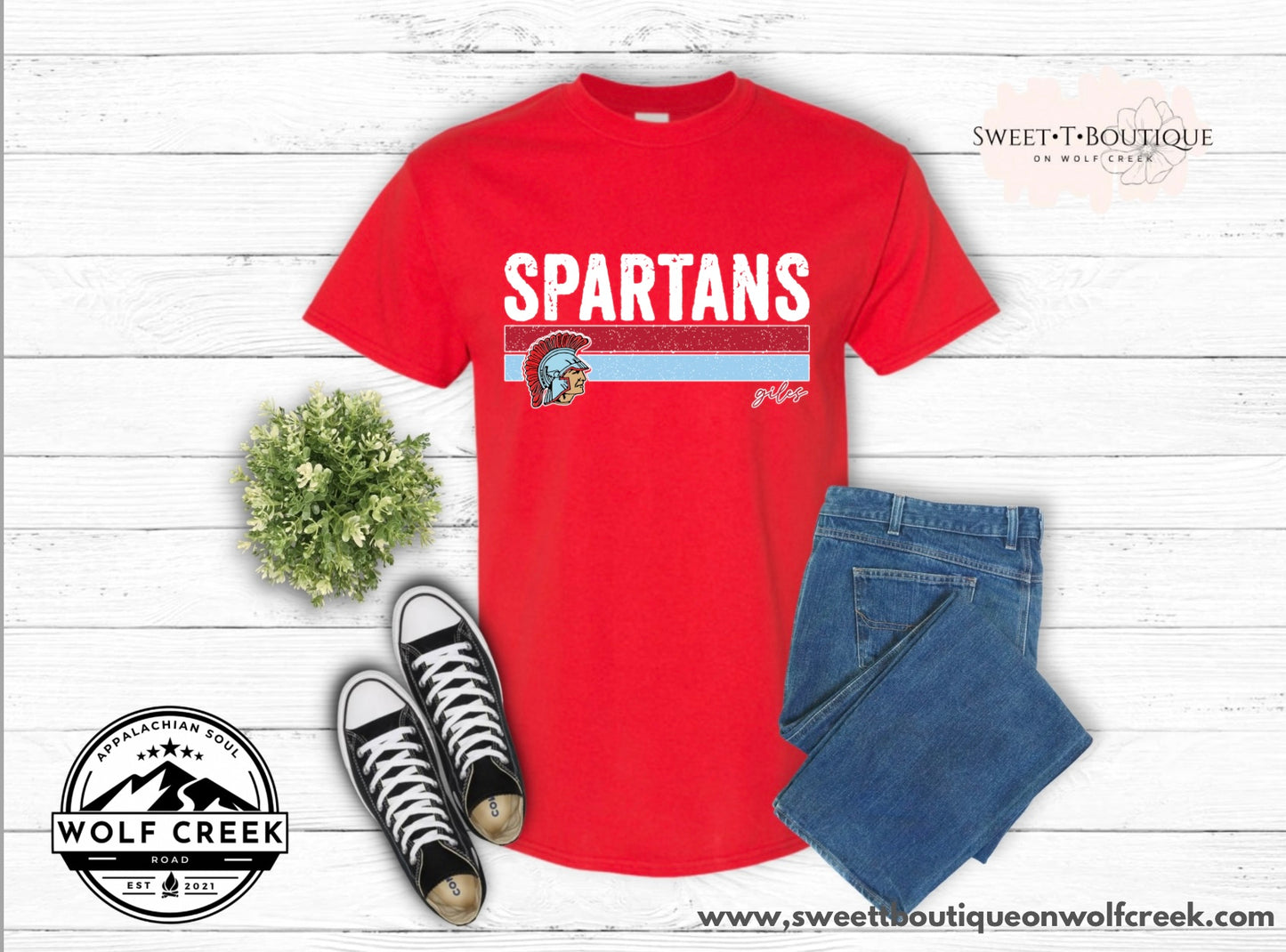 Giles Spartan Varsity Sweet T