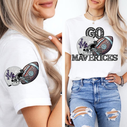 Go Mavericks Faux Rhinestone Sweet T