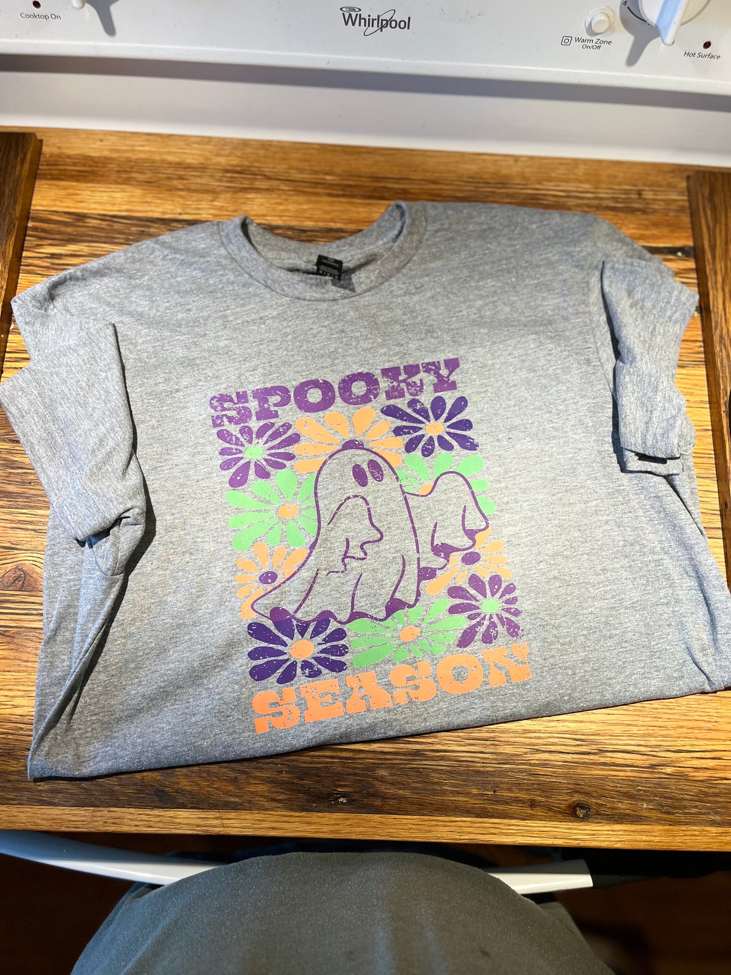 Spooky Season Groovy Sweet Tee