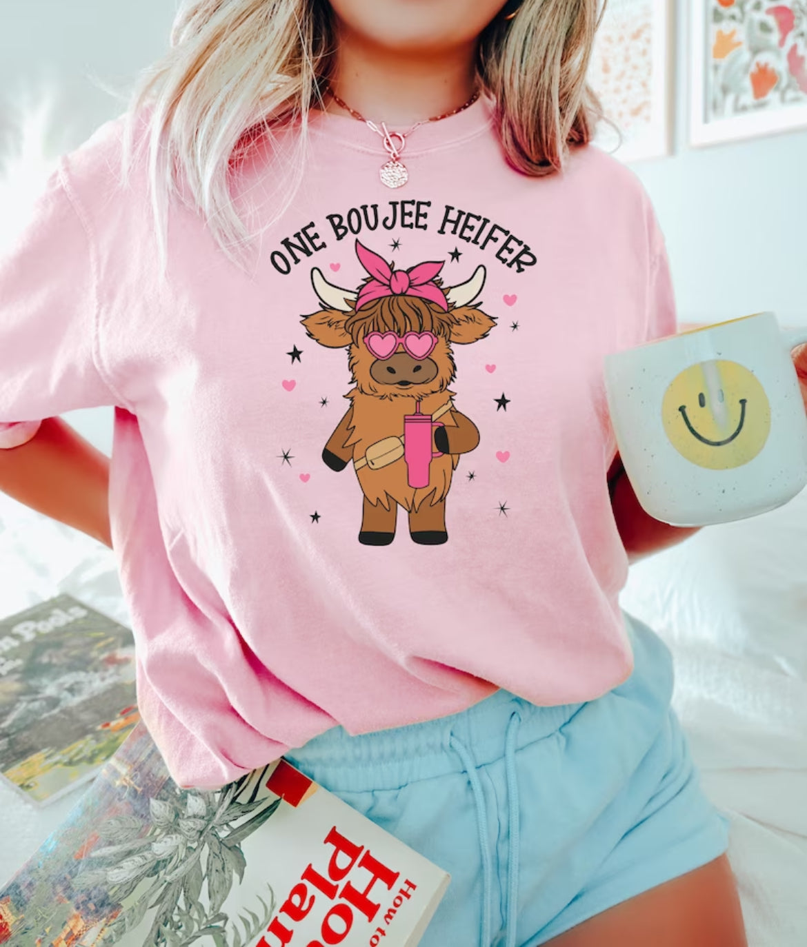 One Boujee Heiffer Crewneck Sweatshirt