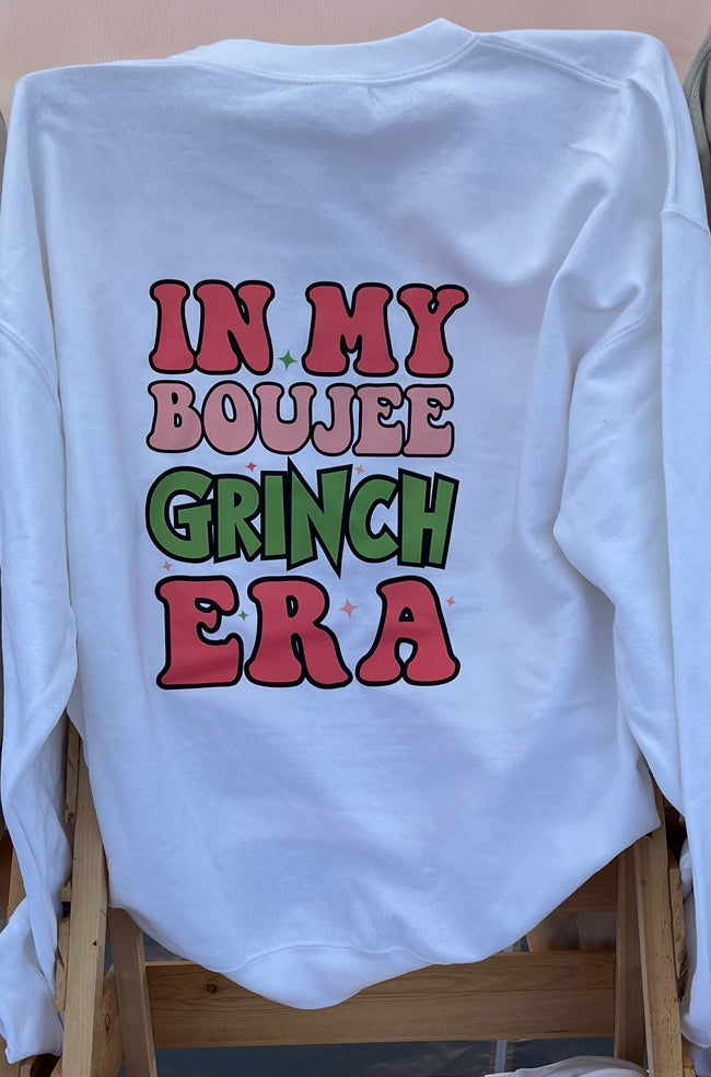 In My Boujee Grinch Era Crewneck Sweatshirt