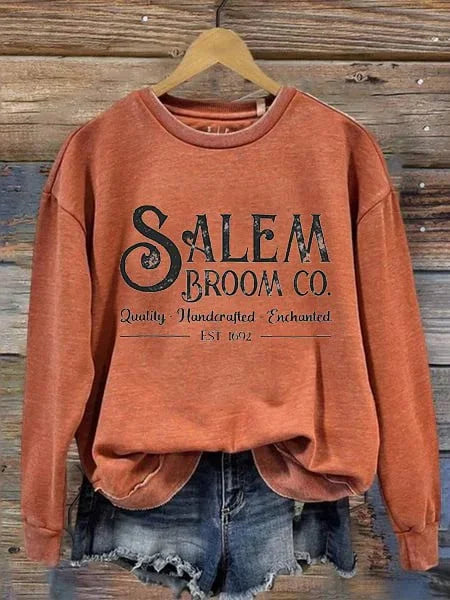 Salem Broom Company Long Sleeve Sweet T