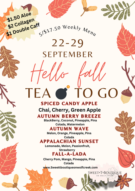 The Welcome To Autumn Loaded Tea Special