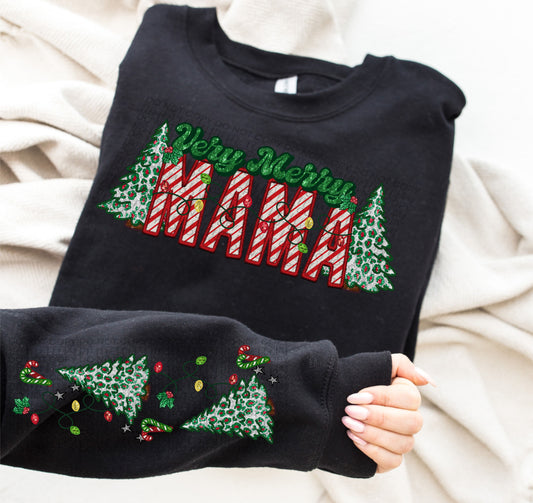 Very Merry MaMa Crewneck Sweatshirt