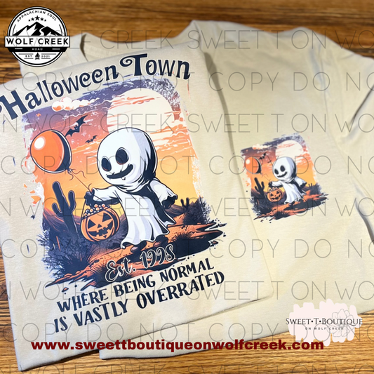 Halloween Town: Where Being Normal Is Vastly Overrated Sweet Tee