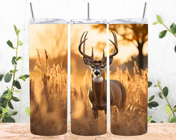 Deer Wilderness 20 Oz Tumbler