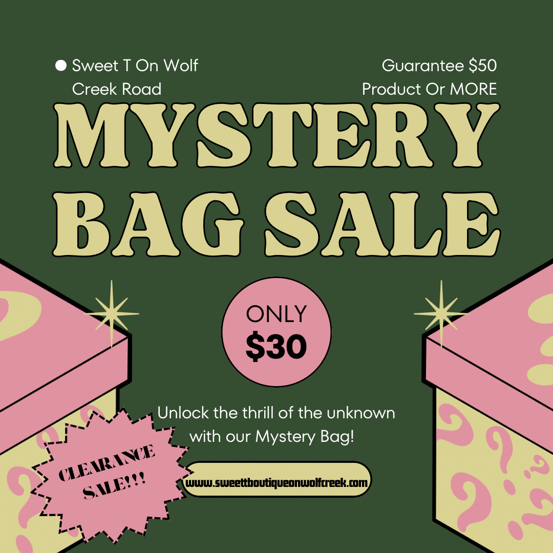 $30 Mystery Bag Sale