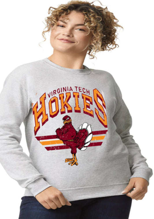 Hokies Crew Neck Sweatshirt