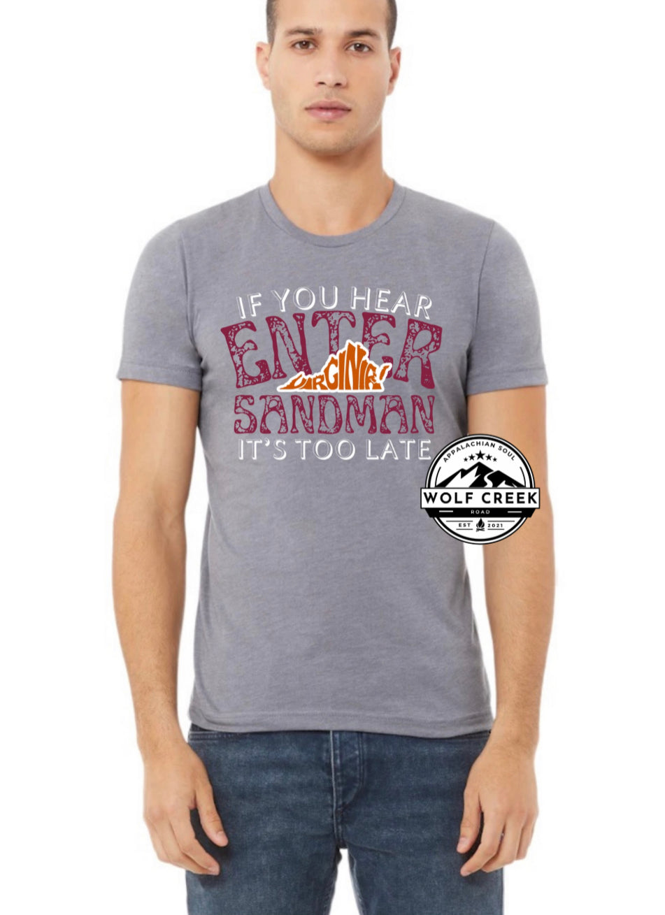 If You Hear Enter Samdman It’s Too Late Short Sleeve Tee