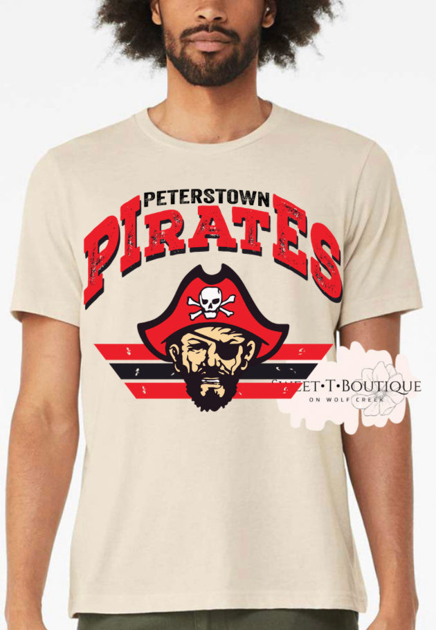 Vintage Peterstown Pirates Sweet T