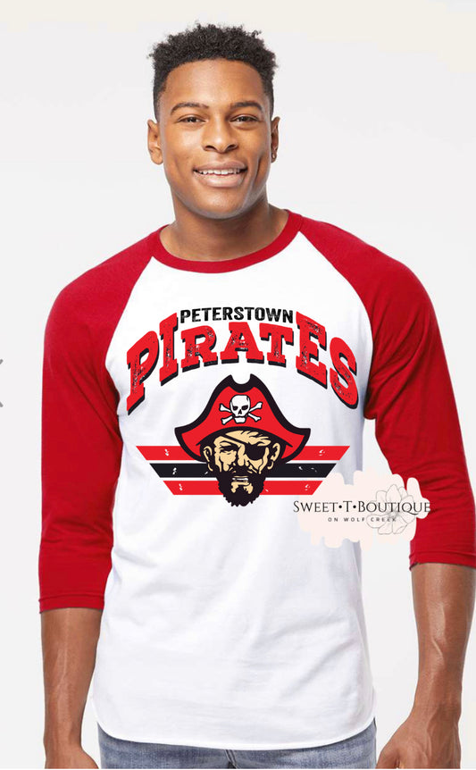 Vintage Peterstown Pirates Baseball Jersey