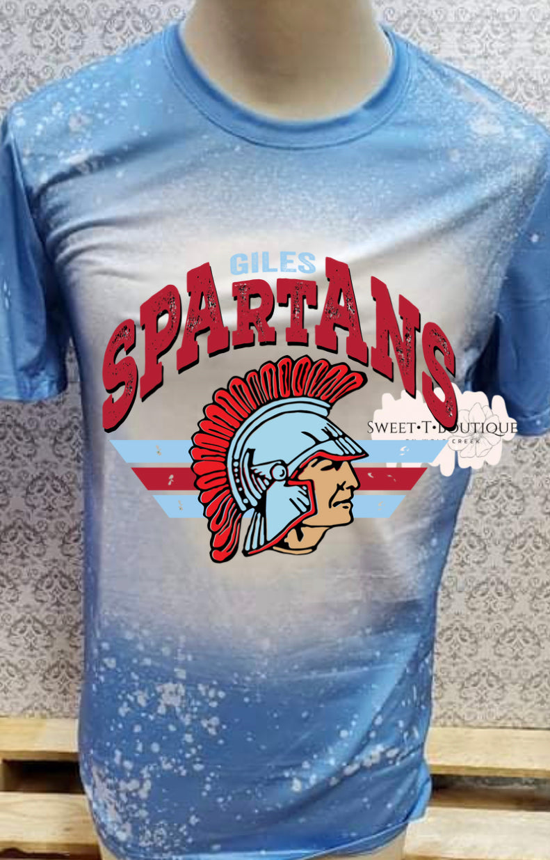 Vintage Distressed Giles Spartans Sweet T