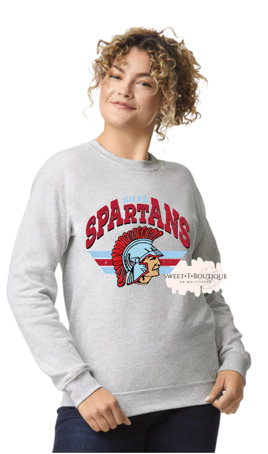 Vintage Giles Spartans Crew Neck Sweatshirt