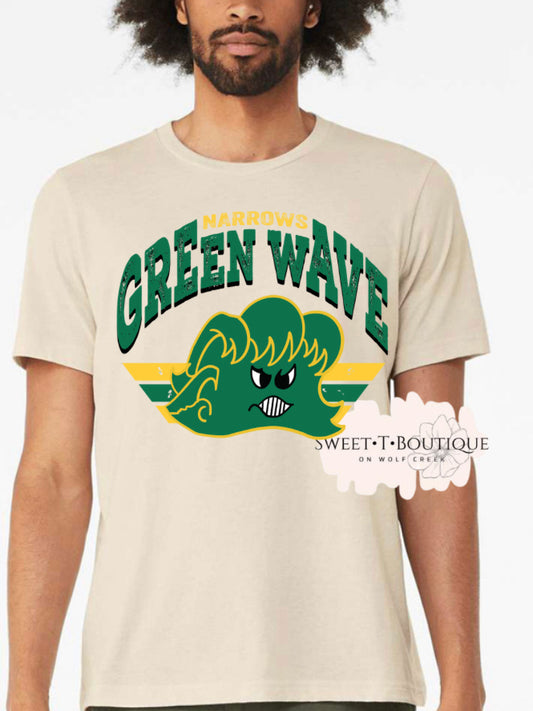 Vintage Narrows Green Wave Sweet T