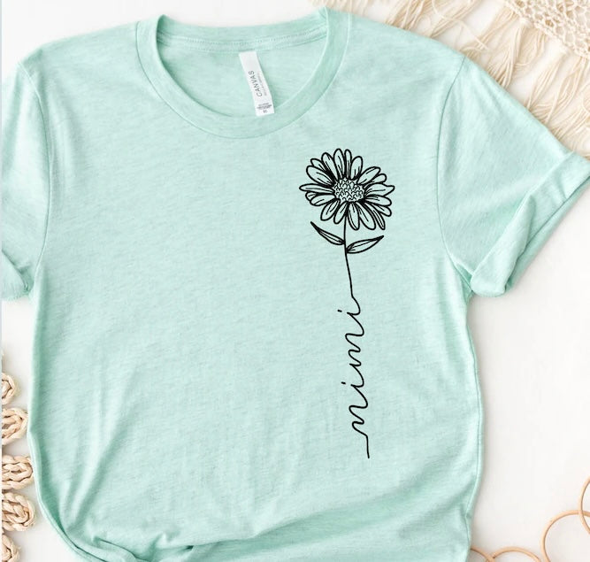 Mimi  Flower Sweet Tee