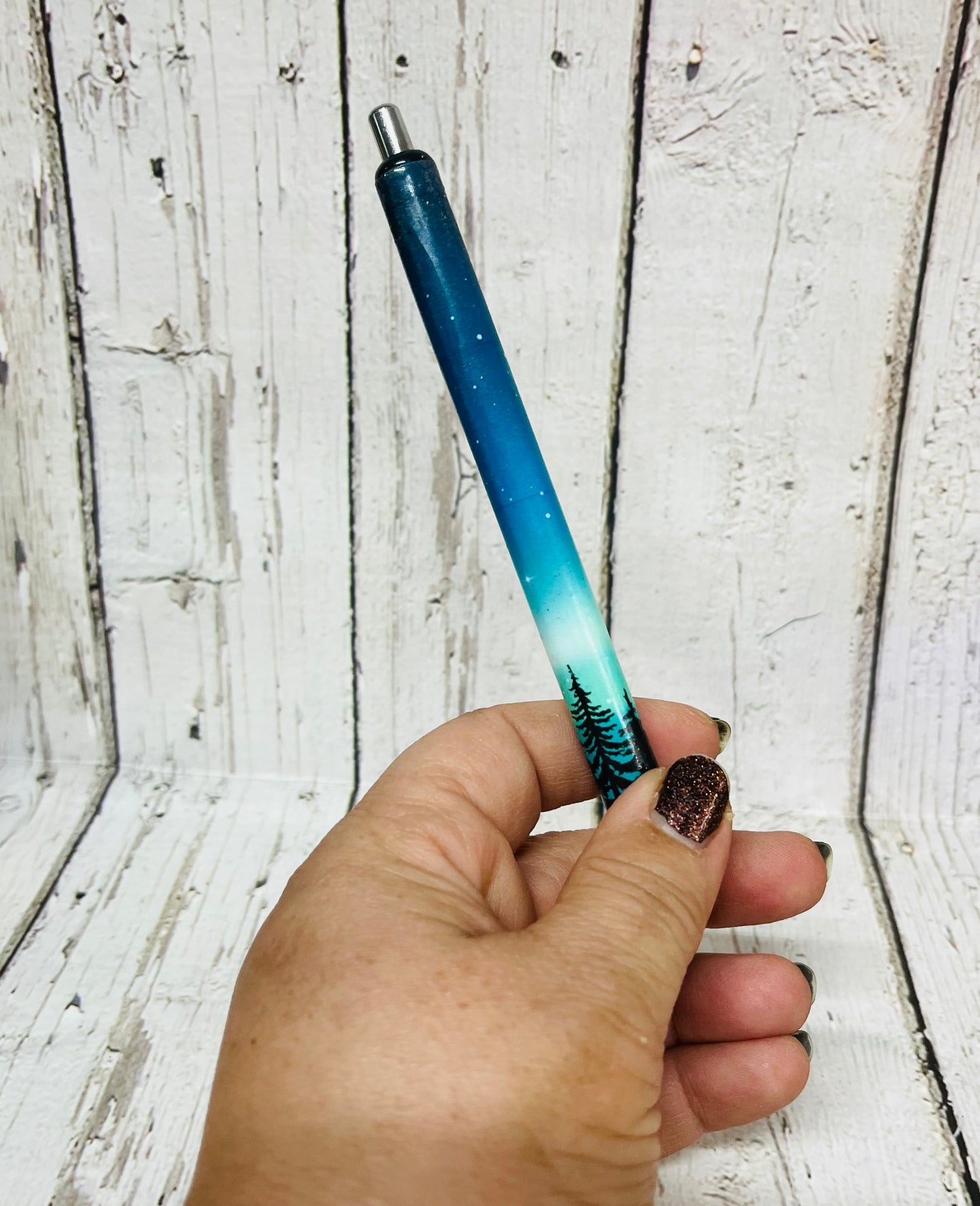 Northern Lights Glitter Pen