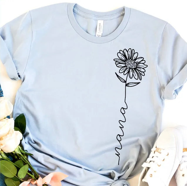 Nana Flower Sweet Tee