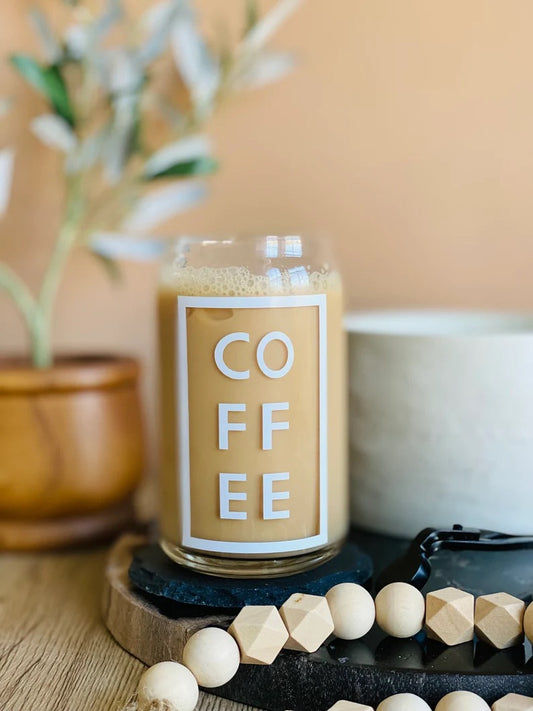 Personalized Iced Coffee/Beer Can Glass