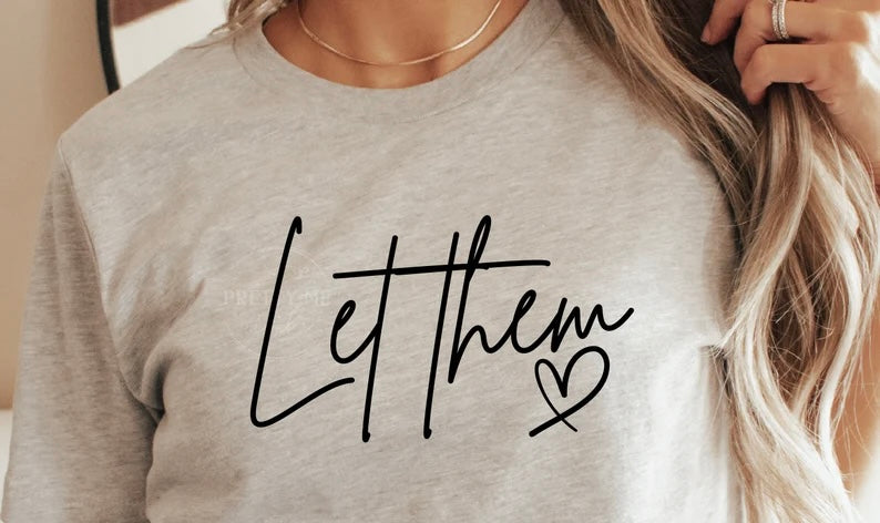 Let Them Puff Print Sweet Tee