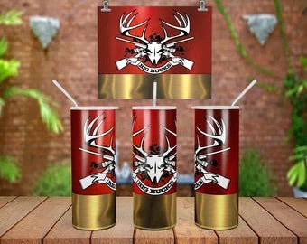 20 Oz Shotgun Shell and Deer Tumbler