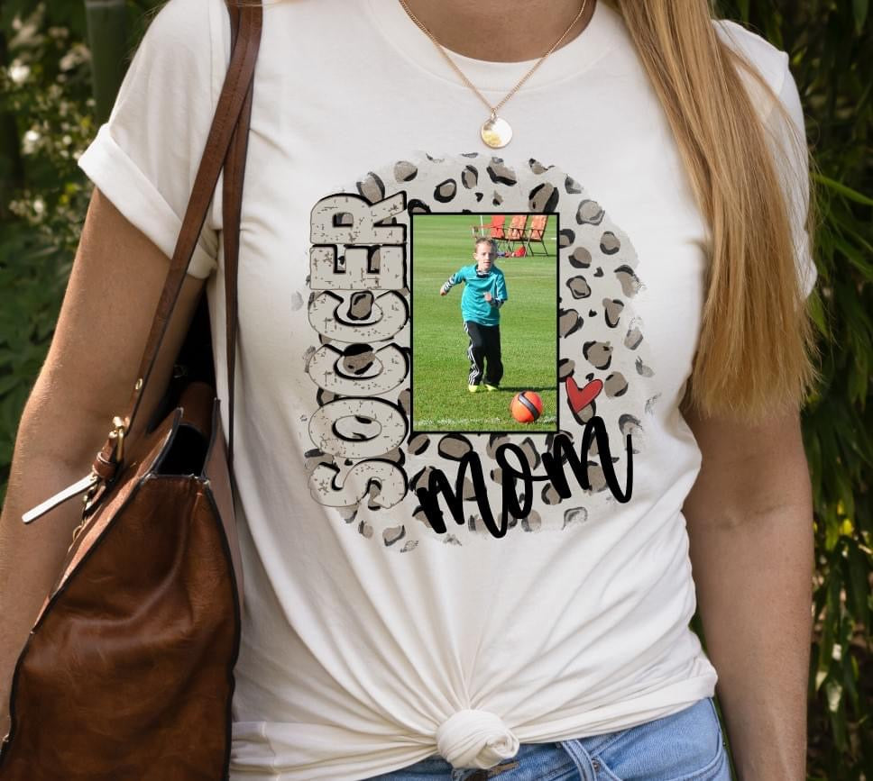 Sports Mom Photo Shirt