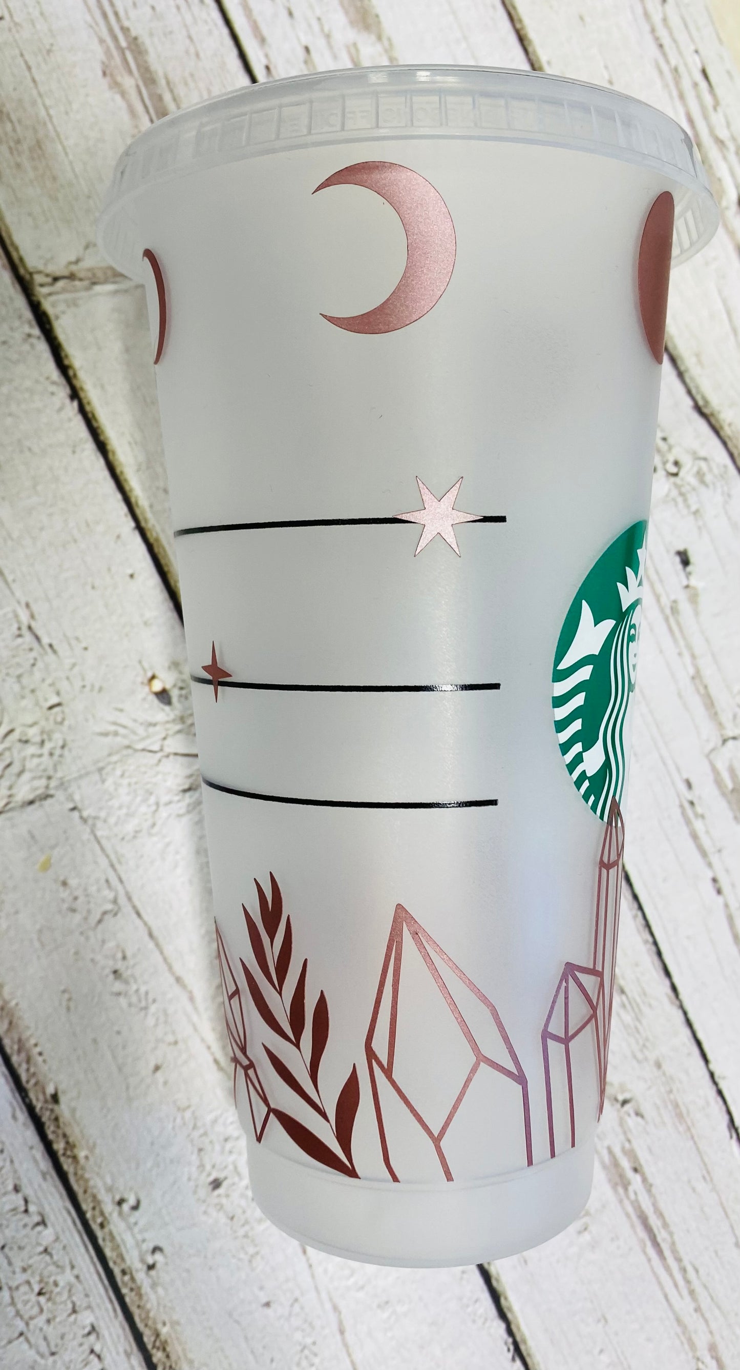 Crystal Moon Phase Venti Starbucks Cup