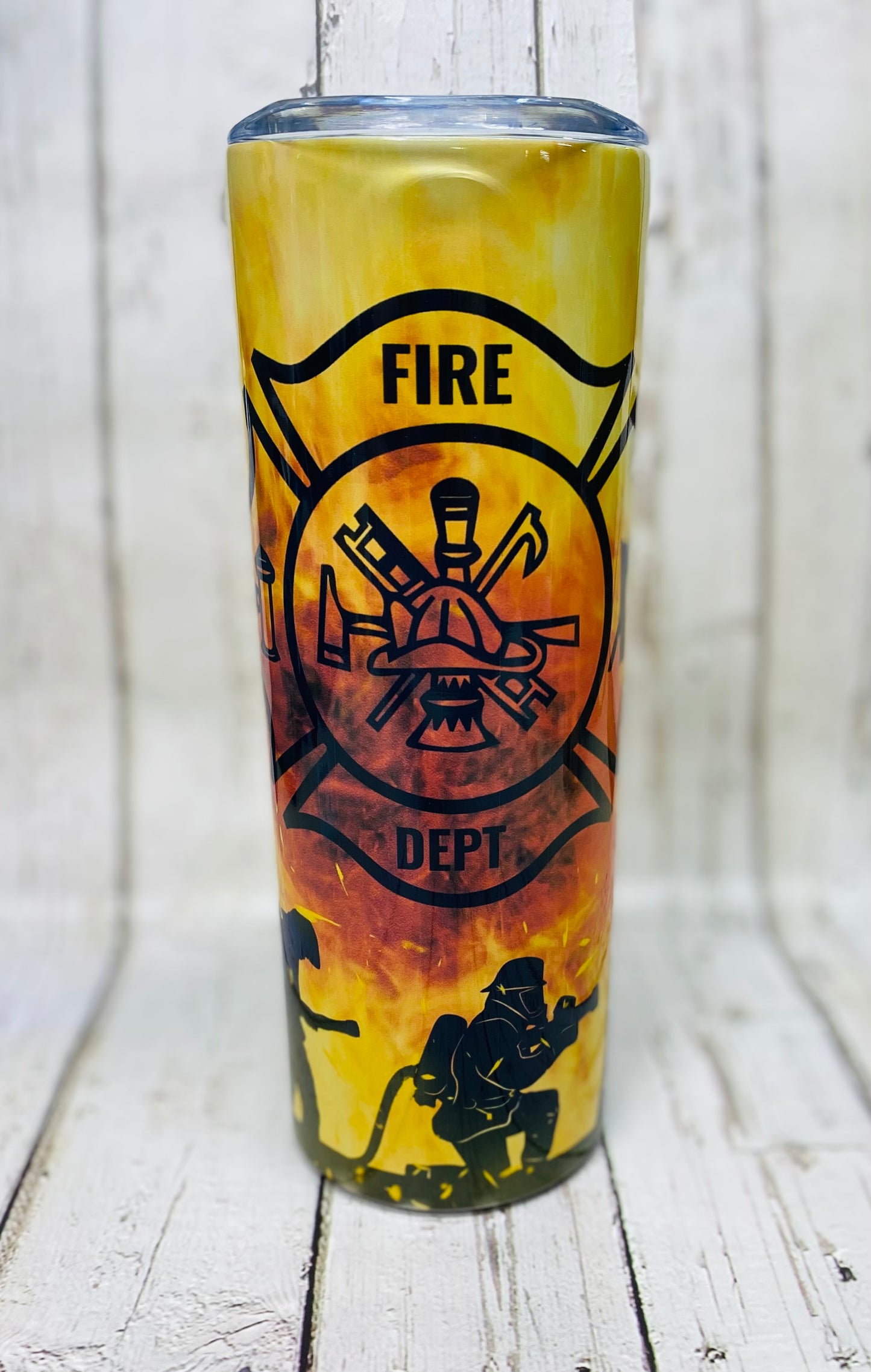 20 oz Fire Silhouette Tumbler