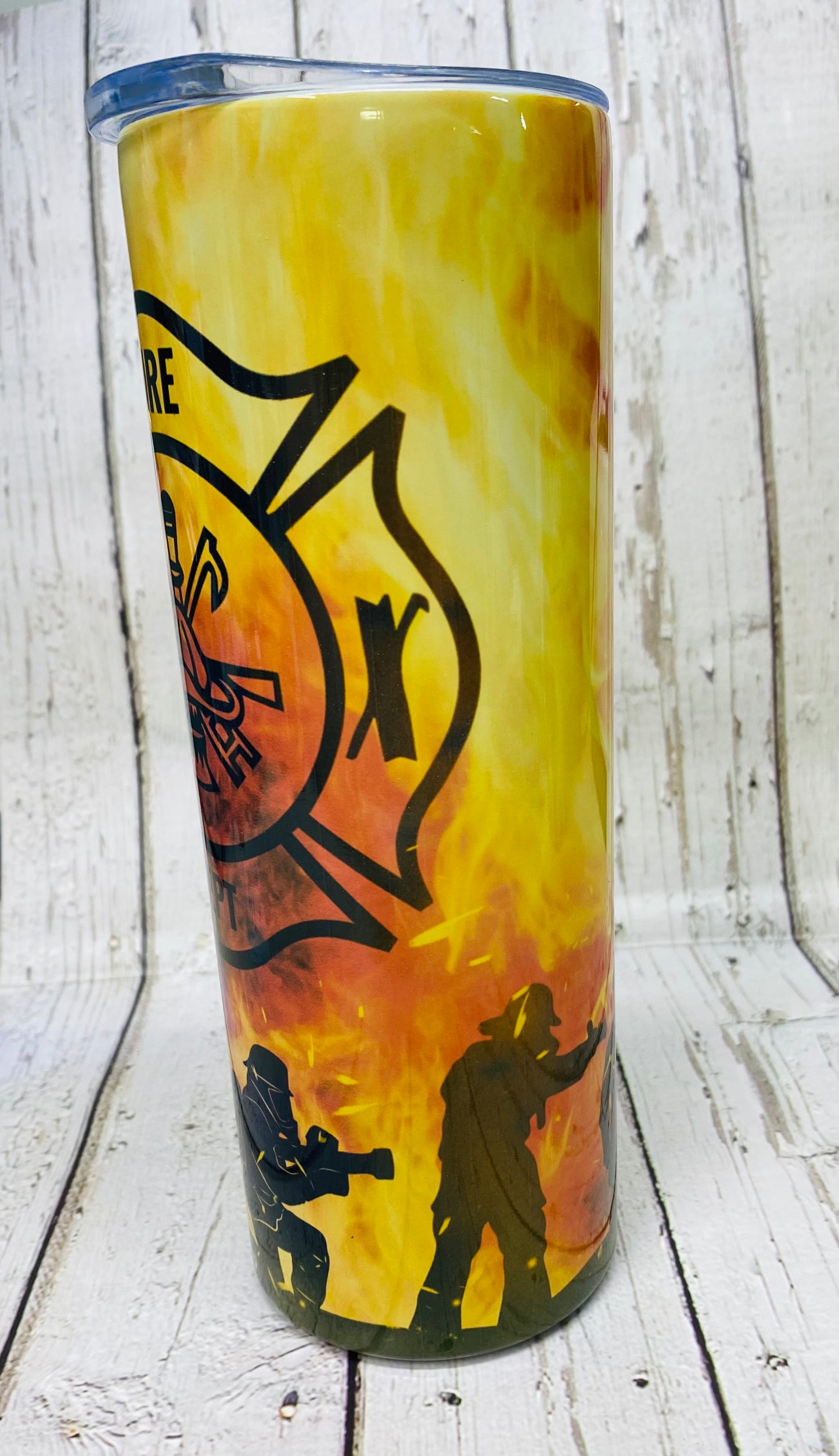 20 oz Fire Silhouette Tumbler