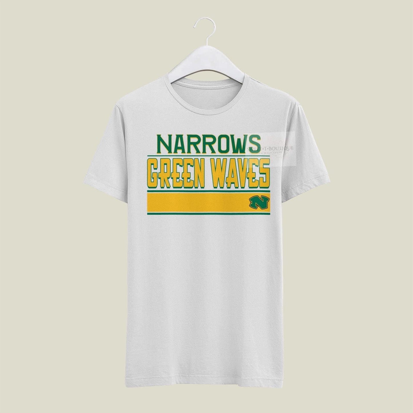 Narrows Green Wave Tee