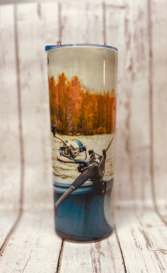 20 oz American Fisherman Tumbler