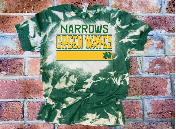 Narrows Green Wave Tee