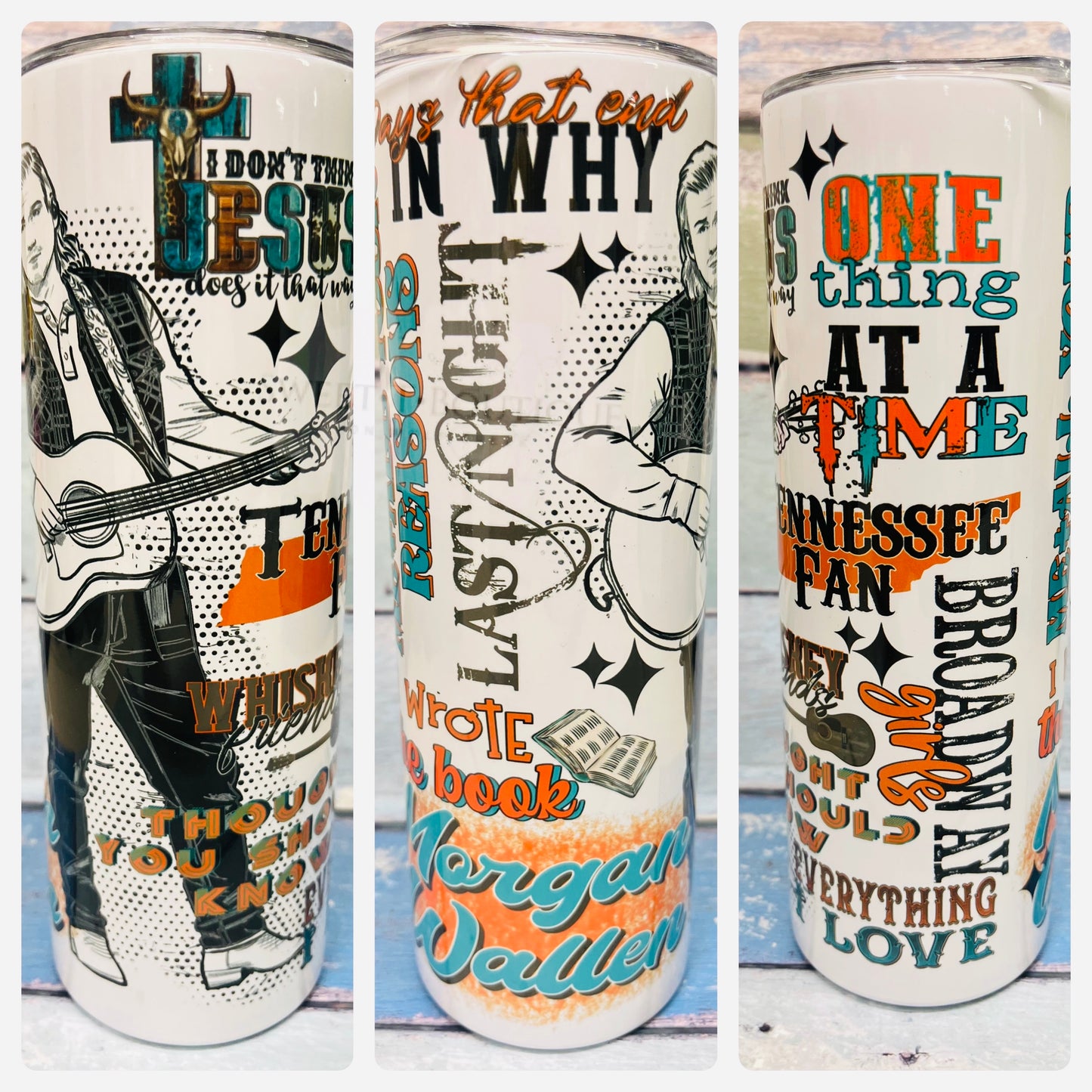 20 Oz Wallen Songs Orange Tumbler