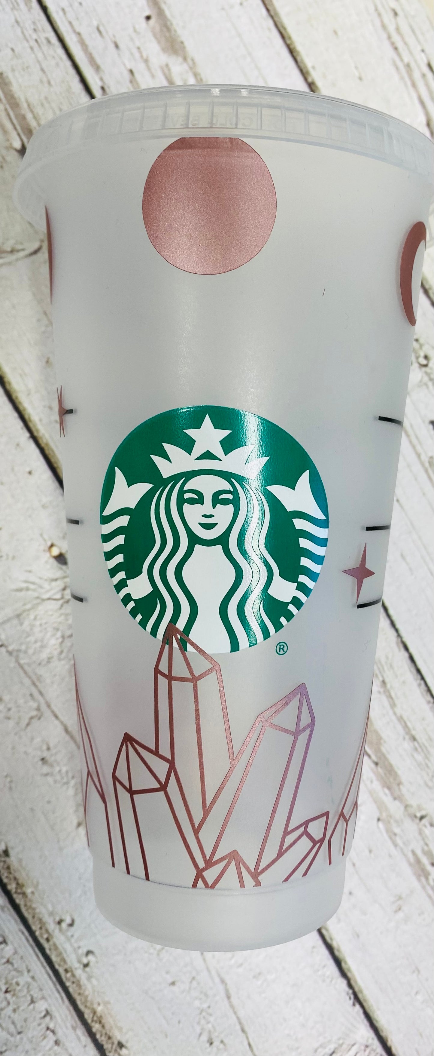 Crystal Moon Phase Venti Starbucks Cup